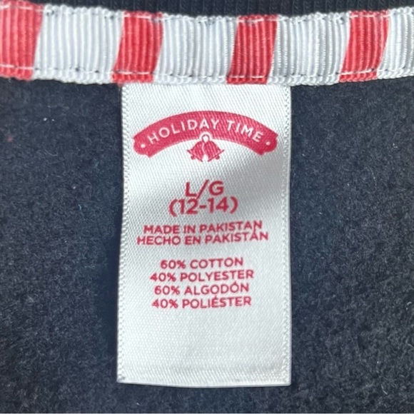 Holiday Time Santa Believe Christmas Pullover Sweater | Size: Large - Picture 4 of 4